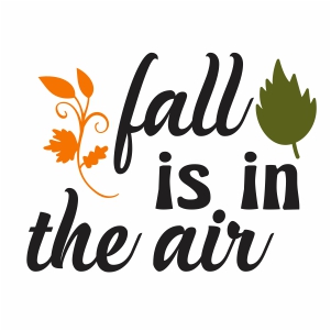 Fall Is In The Air Vector