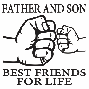 Free Free 155 Dad And Son Fist Svg SVG PNG EPS DXF File