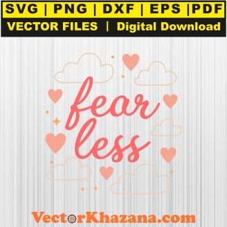 Fearless Svg