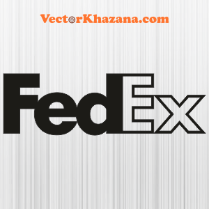 Fedex Black Logo Svg