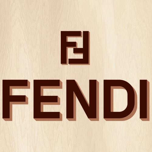 Fendi 3D Logo Svg