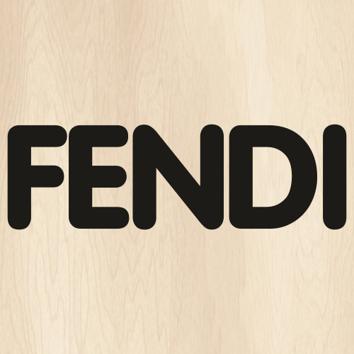 Fendi Black Logo Svg