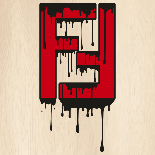 Fendi Logo Blood Drip SVG Bundle - Gravectory