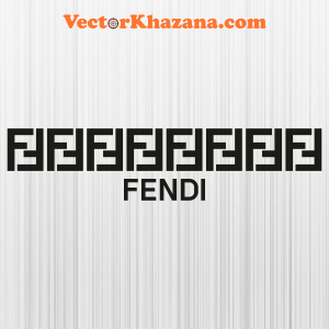 Fendi With Symbol Svg | Fendi Logo Png Vector