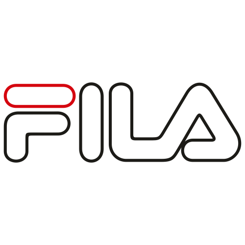 Fila Black Outline Logo Svg