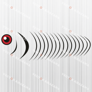 Fishing Lure Decal Pattern Svg
