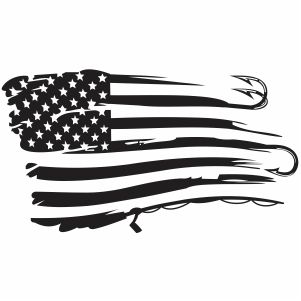 Fishing American Flag Png