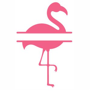 Flamingo bird svg cut