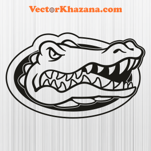 Florida Gators Black Logo Svg