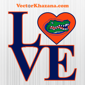 Florida Gators Love Svg