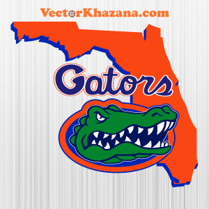 Florida Gators Map Svg