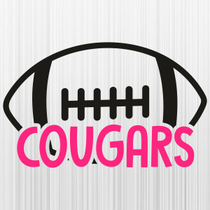 Cougars Football Team Svg