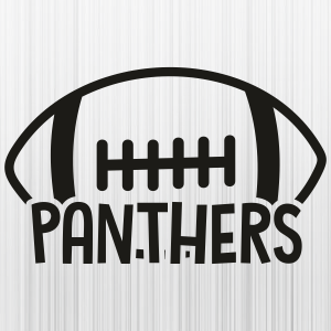 Panthers Football Team Svg