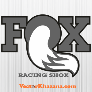 Fox Racing Shox Decal Svg
