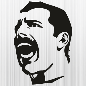 Freddie Mercury Svg