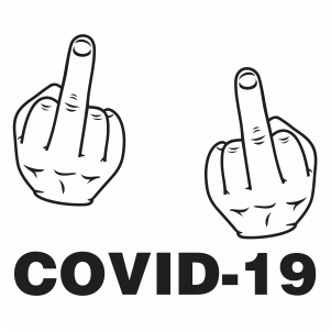 Fuck Covid-19 vector file