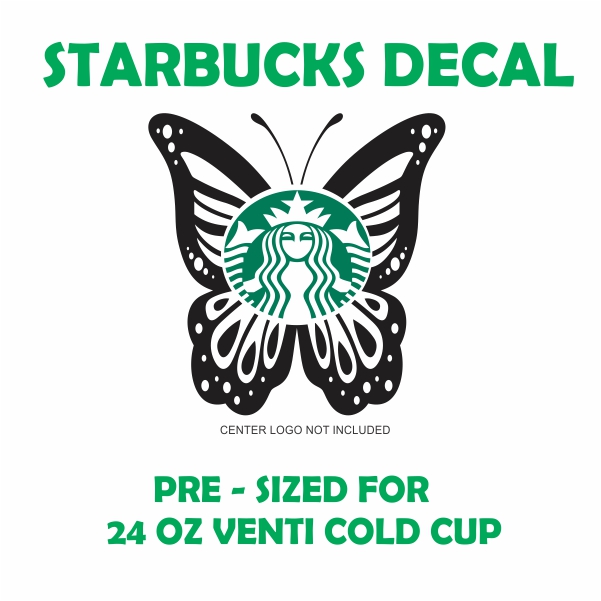 Starbucks Butterfly Svg