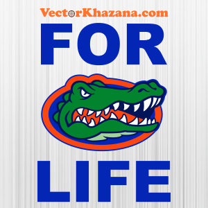 Florida Gators For Life Svg
