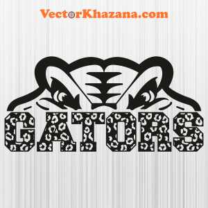 Gators Leopard Pattern Svg