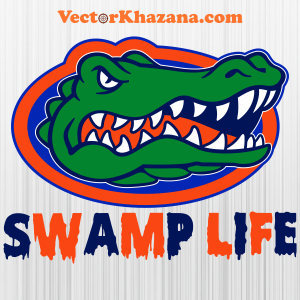 Florida Gators Swamp Life Svg