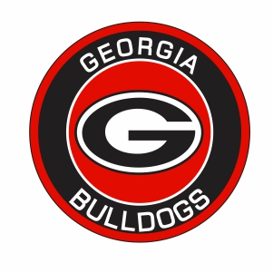 Georgia Bulldogs Football Logo Vector