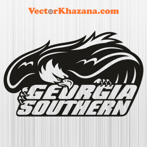 Georgia Southern Eagles Black Svg
