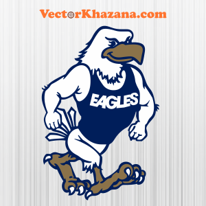 Georgia Southern Eagles Mascot Logo Svg