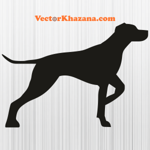 German Shorthaired Pointer Dog Clipart Svg