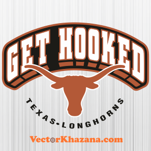 Texas Longhorns Get Hooked Logo Svg