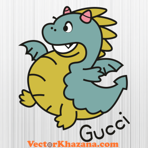 Gucci Baby Dragon Svg