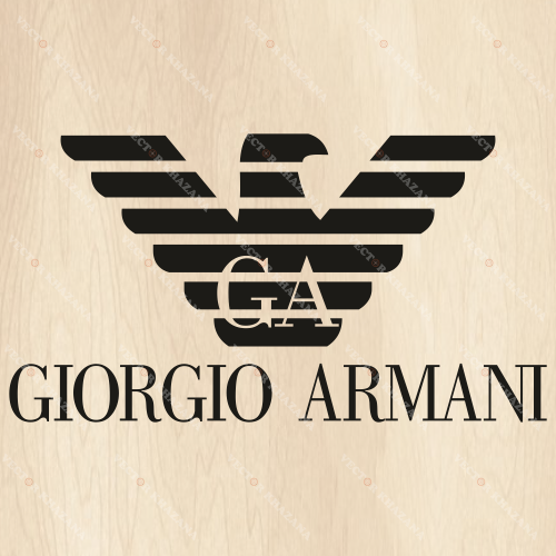 Giorgio Armani Bird Logo Svg