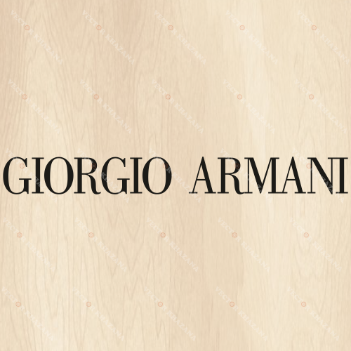 Giorgio Armani Letter Svg