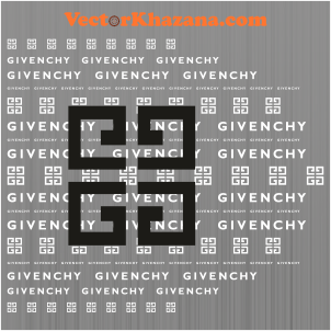 Givenchy Logo Letter Style Svg