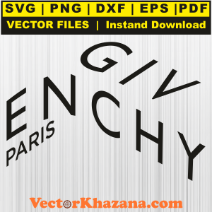 Givenchy Paris Refracted Svg