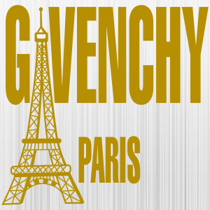 Givenchy Paris With Tower Svg