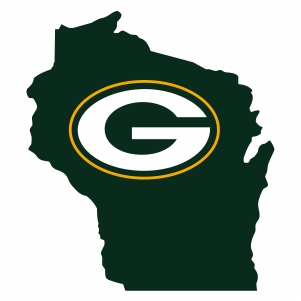 Green Bay Packers Home State Logo Vector