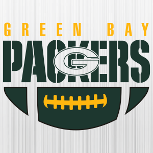 Green Bay Packers Ball Logo Svg