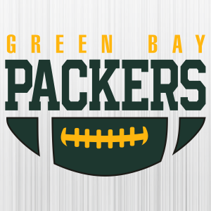 Green Bay Packers New Ball Svg