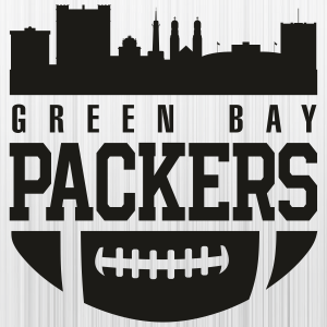 Green Bay Packers Tower Black Svg
