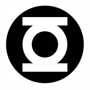 Green Lantern logo Vector