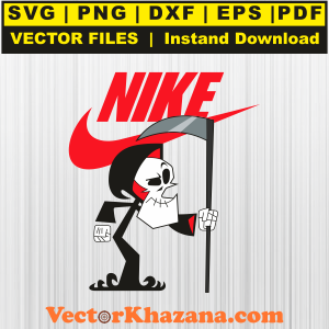 Grim With Nike Svg