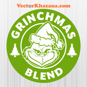 Grinchmas Blend Green Coffee Svg