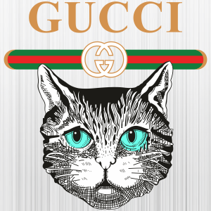 Gucci Band With Cat Svg