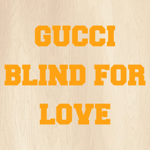 Gucci Blind For Love Svg