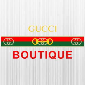 Gucci Boutique Svg