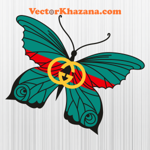 Gucci ButterFly Svg