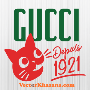 Gucci Depuis 1921 Svg