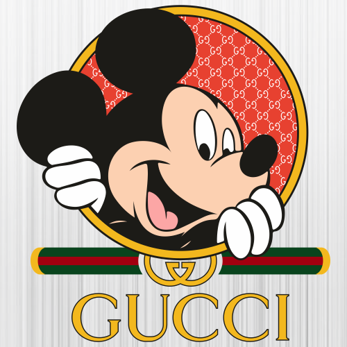 transparent gucci mickey mouse png
