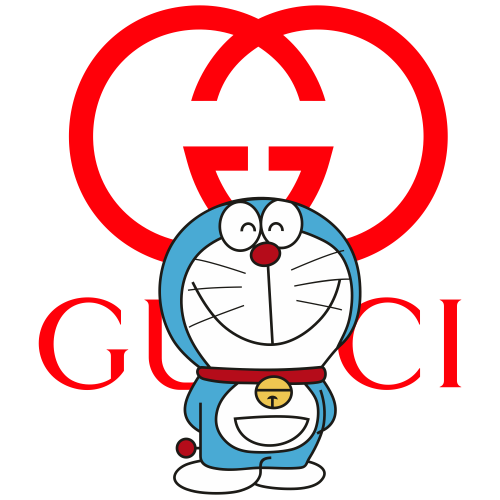 Gucci Doraemon Logo 