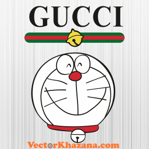 Gucci Doraemon Svg